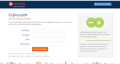 Desktop Screenshot of crpro.com